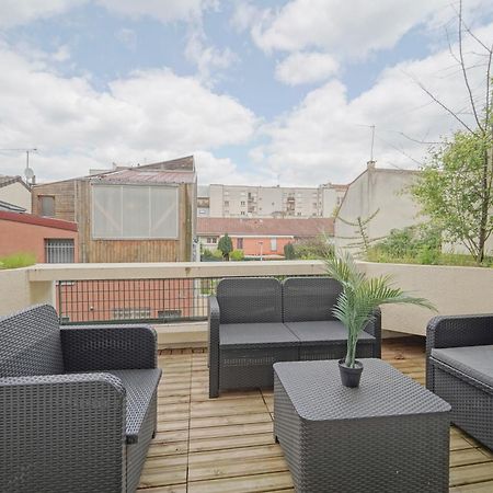 Complete 1Br With Balcony Only 5 Min. On Foot To Metro By Doorman Lejlighed Saint-Ouen  Eksteriør billede