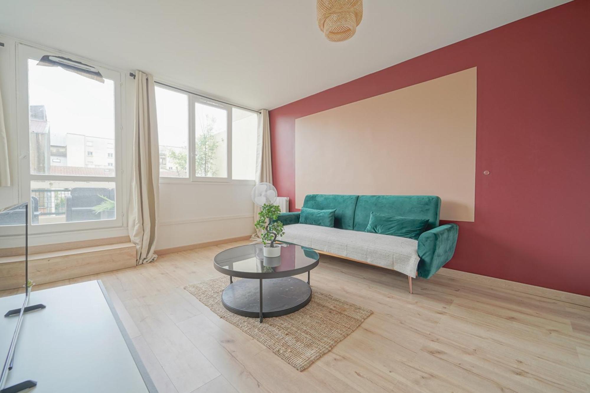 Complete 1Br With Balcony Only 5 Min. On Foot To Metro By Doorman Lejlighed Saint-Ouen  Eksteriør billede